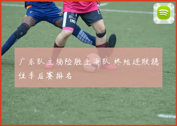 广东队主场险胜上海队 终结连败稳住季后赛排名